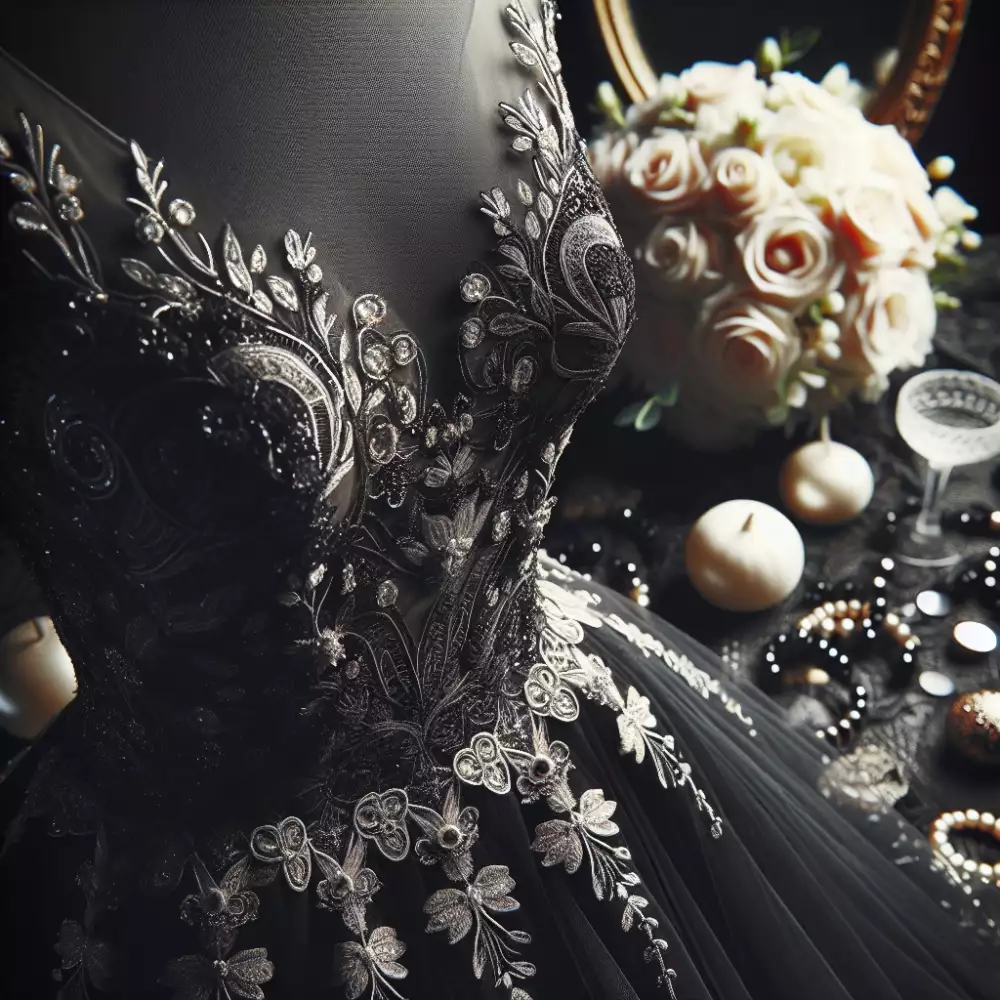 Černé Svatební Šaty